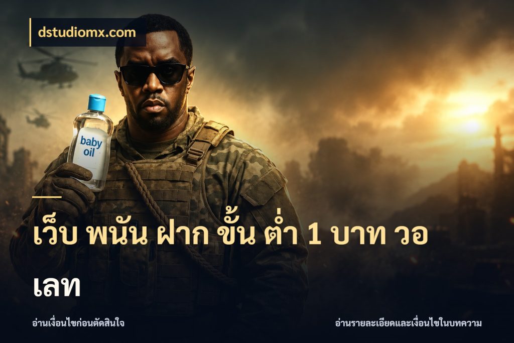 เว็บ พนัน ฝาก ขั้น ต่ำ 1 บาท วอ เลท เกมที่ชอบในขอบเขตเงินของตัวเอง สไตล์ dstudiomx.com