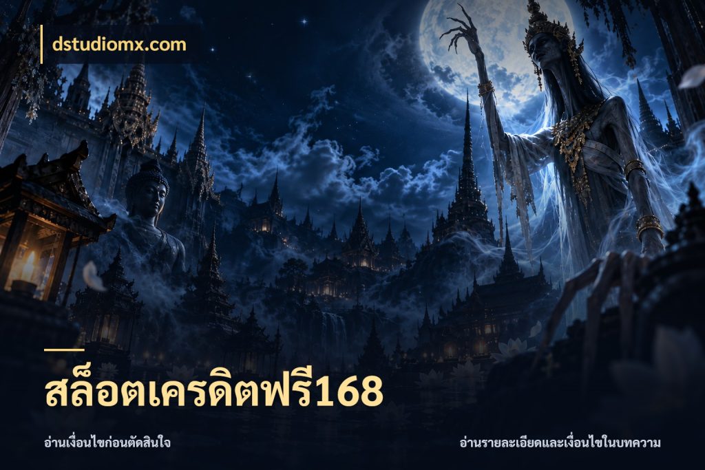 สล็อตเครดิตฟรี168 จากชื่อเครดิตฟรีสู่ความสนุกที่เข้าใจได้ สไตล์ dstudiomx.com