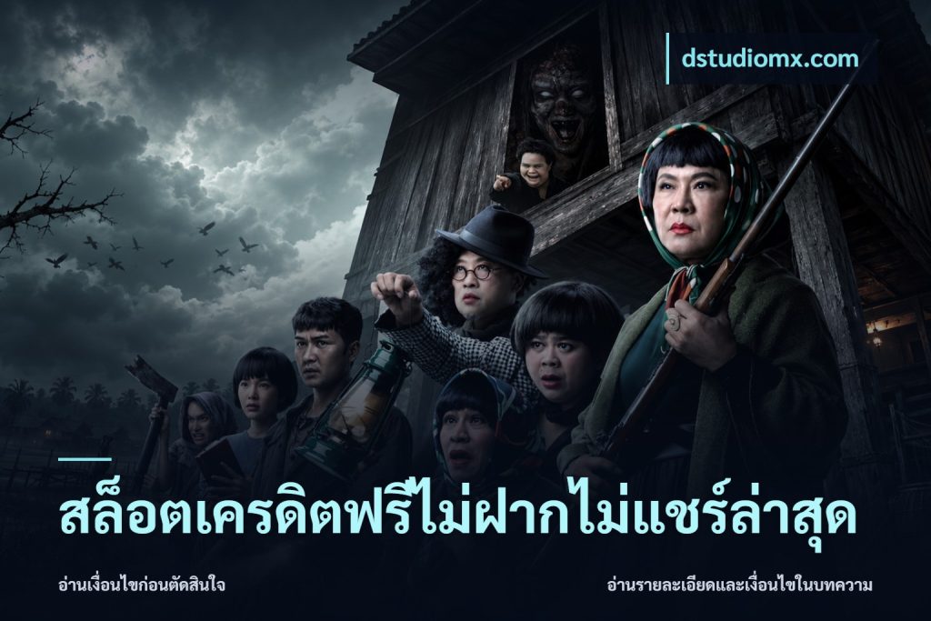 สล็อตเครดิตฟรีไม่ฝากไม่แชร์ล่าสุด