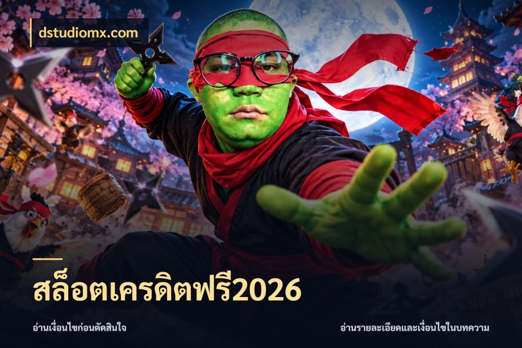 สล็อตเครดิตฟรี2026 สิทธิ์ที่สายโบนัสสนใจกับวิธีรับ กับ dstudiomx.com