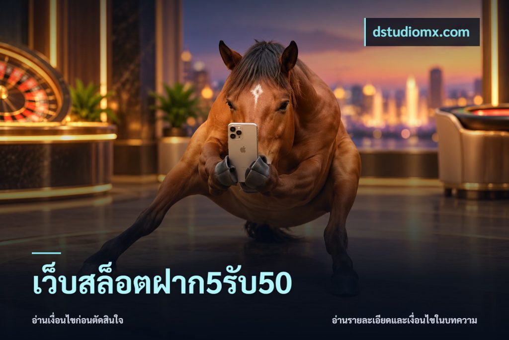 เว็บสล็อตฝาก5รับ50