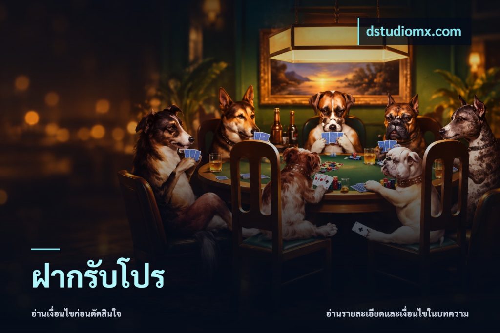 ฝากรับโปร