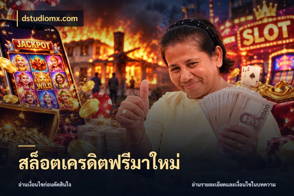 สล็อตเครดิตฟรีมาใหม่ ชนิดเครดิตกับสิทธิ์ที่คุณอยากรู้ ในมุม dstudiomx.com