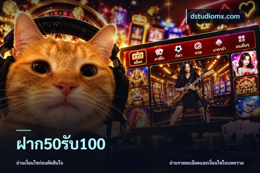 ฝาก50รับ100