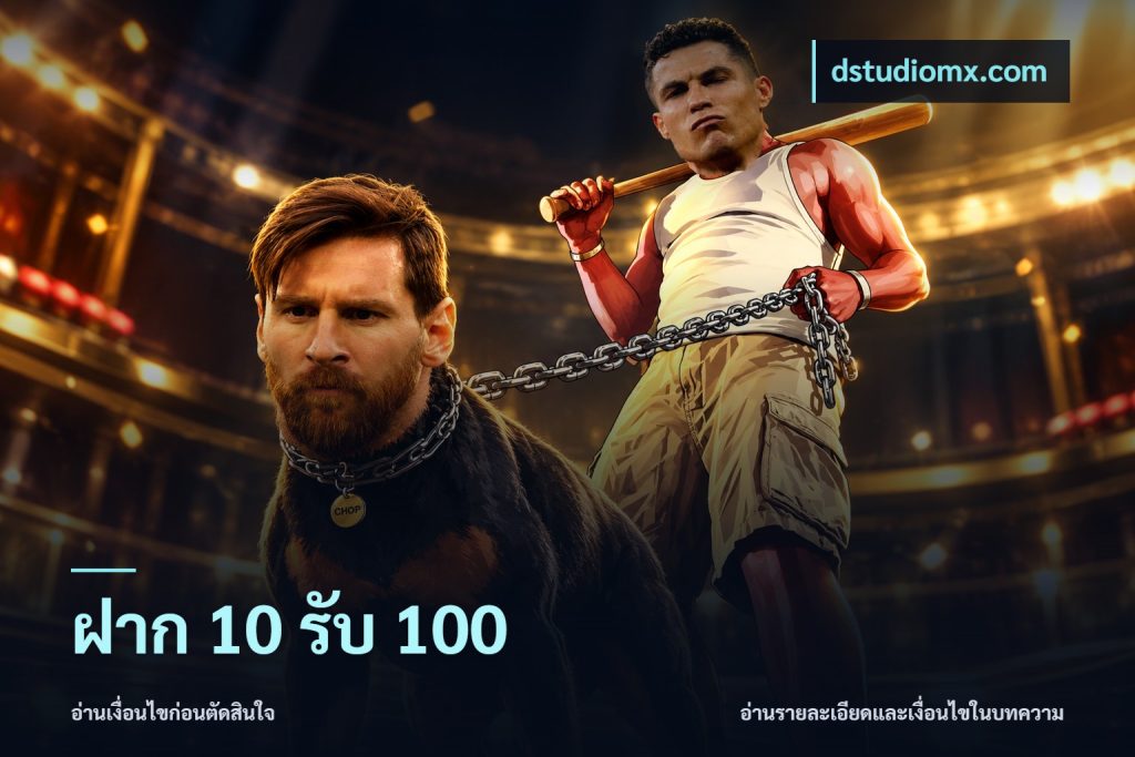 ฝาก 10 รับ 100