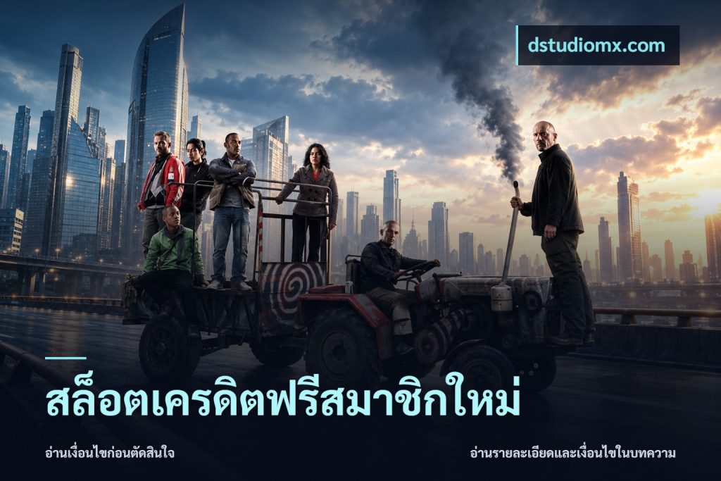 สล็อตเครดิตฟรีสมาชิกใหม่